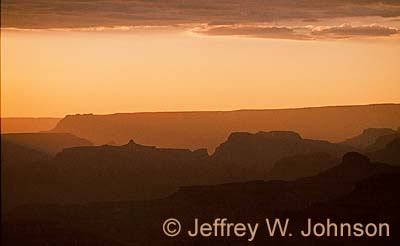 Grand Canyon Sunset 1978 b N