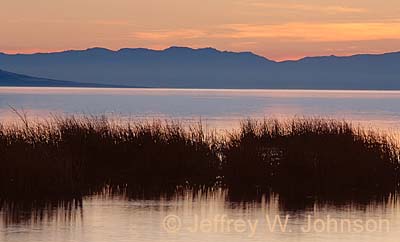Utah Lake Sunset NS 1101
