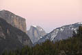 Half Dome with Alpinglow